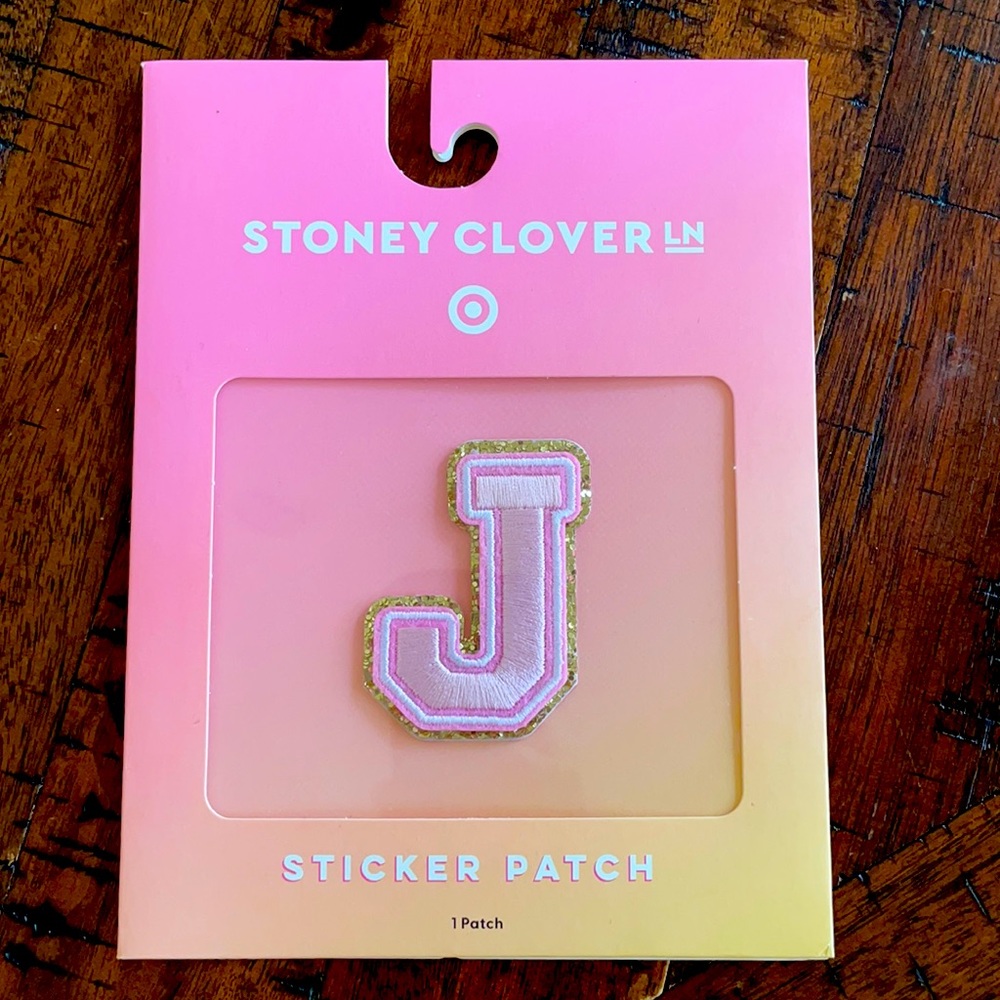 Stoney Clover/Target “J” Sticker Patch